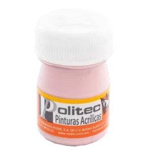 PINTURA ACRILICA MATE 20ML 326 ROSA PASTEL ATADO DE 12 PZAS.