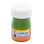 PINTURA ACRILICA MATE 20ML 328 VERDE HOJA ATADO DE 12 PZAS.