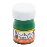 PINTURA ACRILICA MATE 20ML 330 VERDE ORO ATADO DE 12 PZAS.