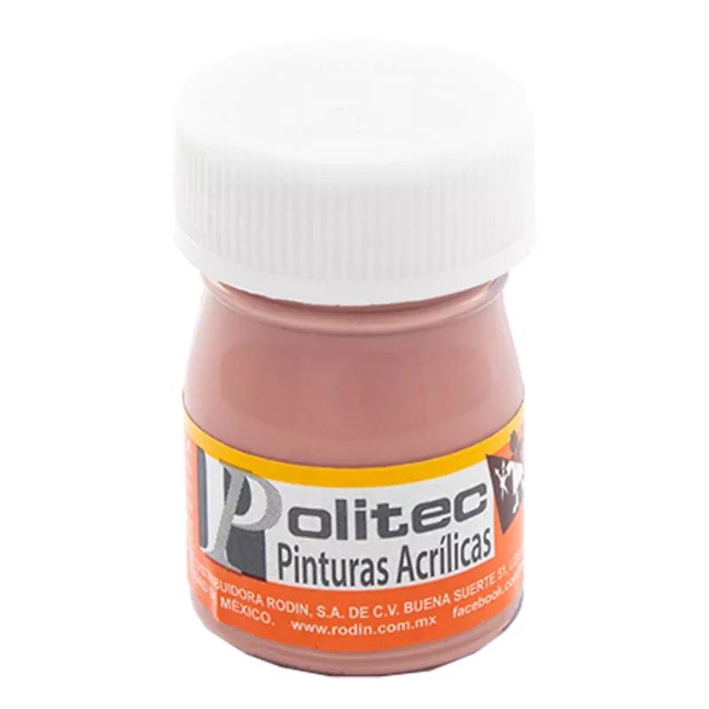 PINTURA ACRILICA MATE 20ML 338 PALO DE ROSA ATADO DE 12 PZAS.