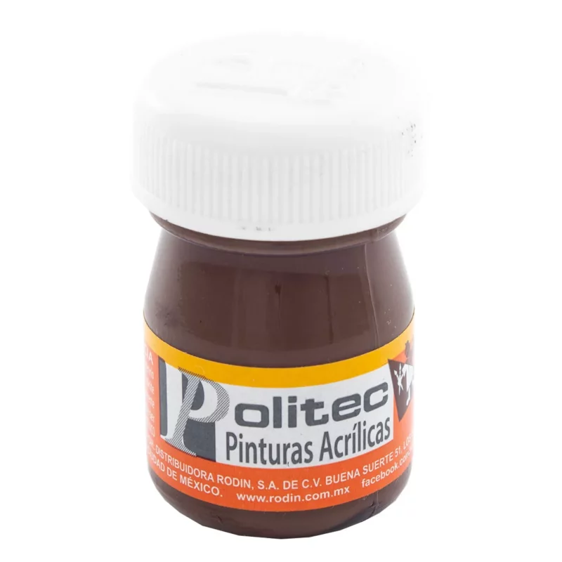 PINTURA ACRILICA MATE 20ML 339 CANELA ATADO DE 12 PZAS.