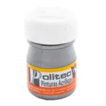 PINTURA ACRILICA METAL 20ML 701 PLATA ATADO DE 12 PZAS.