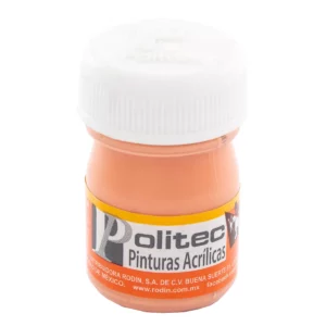 PINTURA ACRILICA MATE 20ML 331 DURAZNO ATADO DE 12 PZAS.