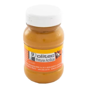 PINTURA ACRILICA MATE 100ML 303 OCRE ATADO DE 3 PZAS.