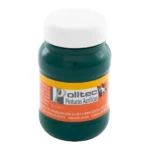 PINTURA ACRILICA MATE 100ML 306 VERDE OBSCURO ATADO DE 3 PZAS.