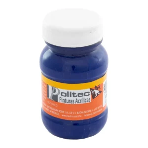 PINTURA ACRILICA MATE 100ML 310 AZUL COBALTO ATADO DE 3 PZAS.