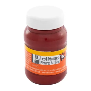 PINTURA ACRILICA MATE 100ML 305 ROJO OXIDO ATADO DE 3 PZAS.