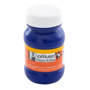 PINTURA ACRILICA MATE 100ML 315 AZUL ULTRAMAR ATADO DE 3 PZAS.
