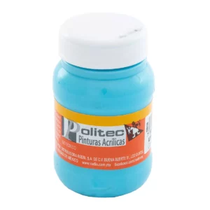PINTURA ACRILICA MATE 100ML 316 AZUL PASTEL ATADO DE 3 PZAS.