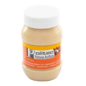 PINTURA ACRILICA MATE 100ML 320 CREMA ATADO DE 3 PZAS.