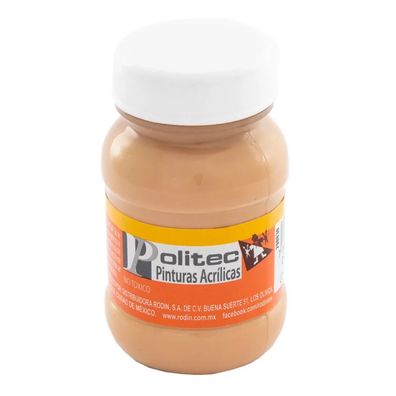 PINTURA ACRILICA MATE 100ML 322 CARNE ATADO DE 3 PZAS.