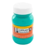 PINTURA ACRILICA MATE 100ML 324 TURQUESA ATADO DE 3 PZAS.