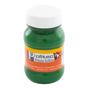 PINTURA ACRILICA MATE 100ML 330 VERDE ORO ATADO DE 3 PZAS.