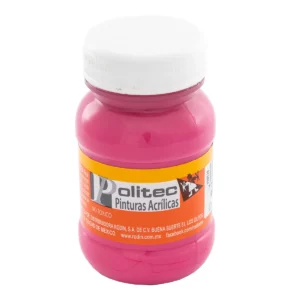 PINTURA ACRILICA MATE 100ML 337 ROSA MEXICANO ATADO DE 3 PZAS.