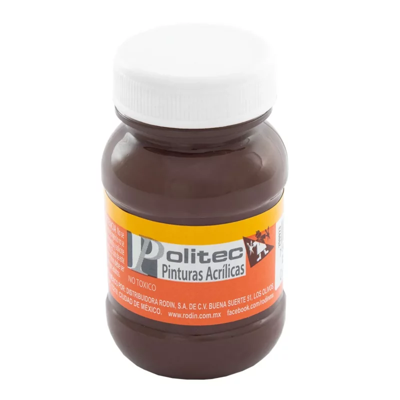PINTURA ACRILICA MATE 100ML 339 CANELA ATADO DE 3 PZAS.