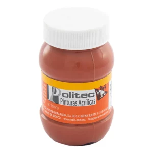 PINTURA ACRILICA MATE 100ML 340 TERRACOTA ATADO DE 3 PZAS.