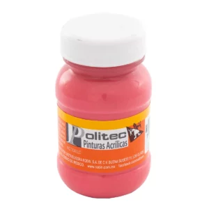 PINTURA ACRILICA MATE 100ML 344 CORAL ATADO DE 3 PZAS.