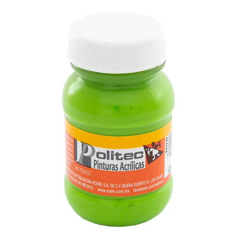 PINTURA ACRILICA MATE 100ML 345 LIMA ATADO DE 3 PZAS.