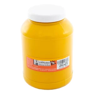 PINTURA ACRILICA POLITEC 1LT AMARILLO MEDIO