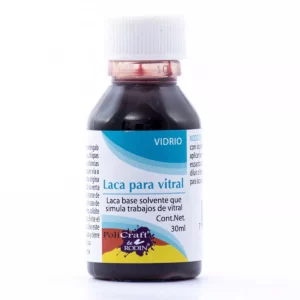 PINTURA VITRAL 35ML 07 ROSA ATADO DE 4 PZAS.