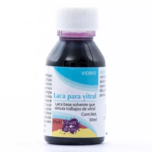 PINTURA VITRAL 35ML 12 VIOLETA ATADO DE 4 PZAS.