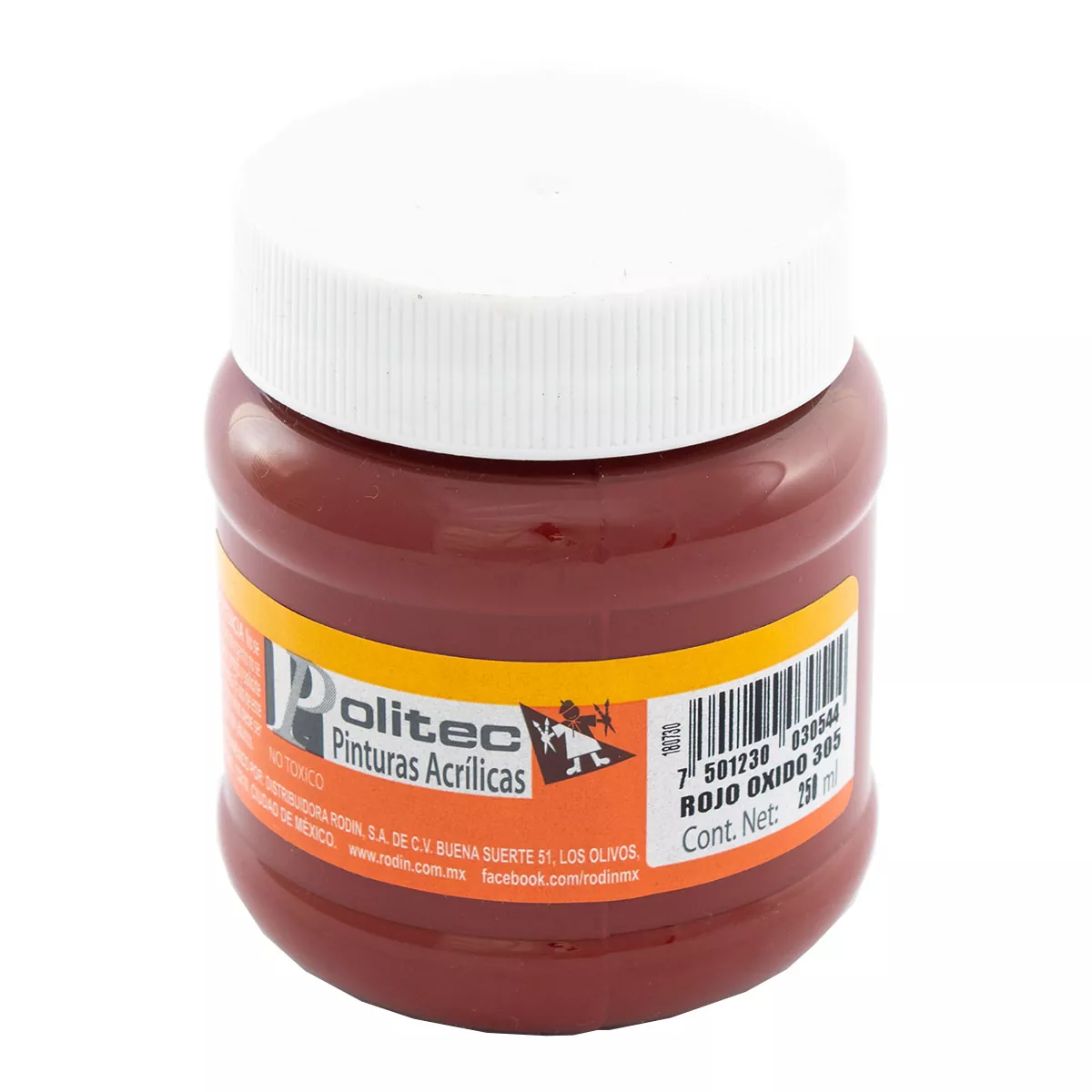 PINTURA ACRILICA MATE 250ML 305 ROJO OX