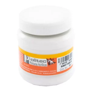 PINTURA ACRILICA MATE 250ML 301 BLANCO DE TITANIO