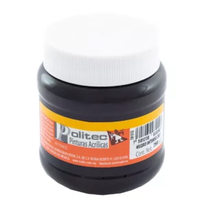 PINTURA ACRILICA MATE 250ML 302 NEGRO INTENSO