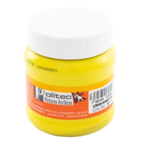 PINTURA ACRILICA MATE 250ML 307 LIMON HANZA