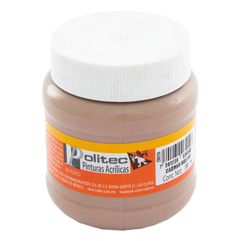 PINTURA ACRILICA MATE 250ML 341 CADMIO