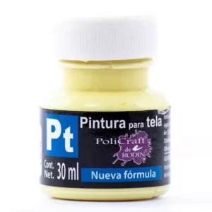 PINTURA TELA POLICRAFT 30ML 1329 AMARI P ATADO DE 10 PZAS.
