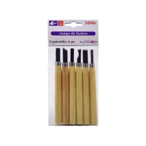 JUEGO GUBIAS C/6 DKG5006 ATADO DE 2 PZAS.