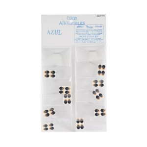 OJOS CALCOMANIA C/10 NO. 05 AZUL