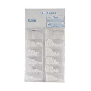 LENTEJUELA C/10 BLANCA
