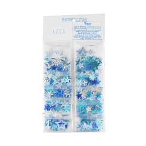 DESTELLO ESTRELLAS 2.5GRS C/10 AZUL