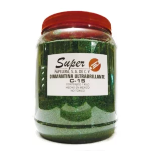 DIAMANTINA FINA 1KGS VERDE BANDERA