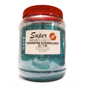 DIAMANTINA FINA 1KGS AZUL TURQUESA