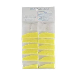 DIAMANTINA C/12 FLUORESCENTE AMARILLO
