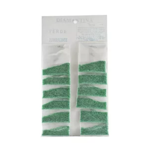 DIAMANTINA C/12 FLUORESCENTE VERDE