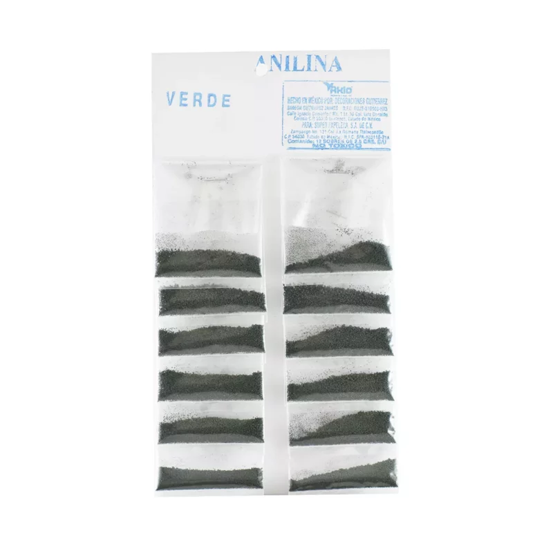 ANILINA C/12 VERDE