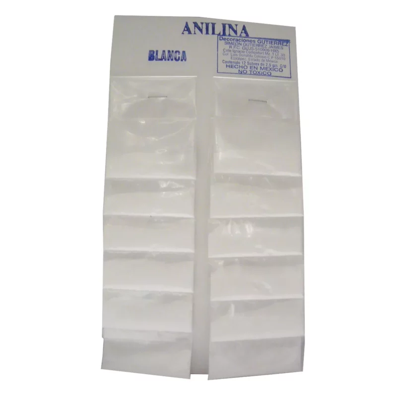 ANILINA C/12 BLANCA