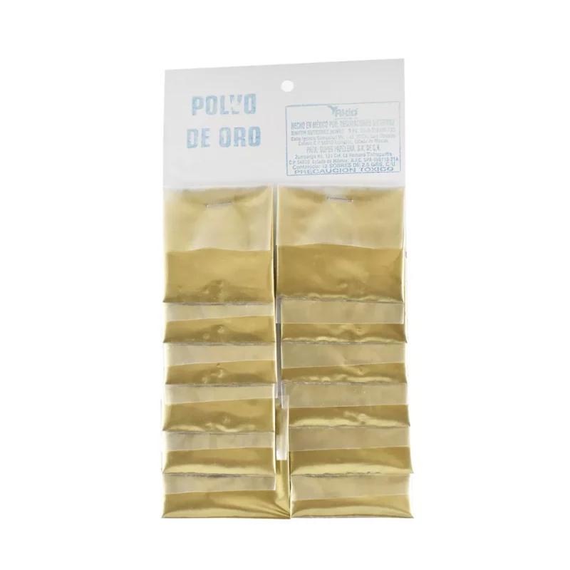 POLVO DE ORO C/12
