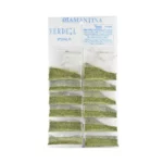 DIAMANTINA FINA C/12 VERDE LIMON