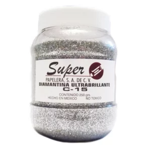 DIAMANTINA FINA 250GRS PLATA