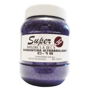 DIAMANTINA FINA 250GRS MORADA