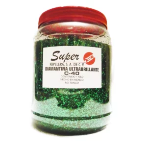 DIAMANTINA 1KG VERDE BANDERA