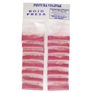 PINTURA VEGETAL C/16 ROJO FRESA