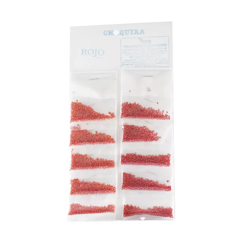 CHAQUIRA 5GRS C/10 ROJO
