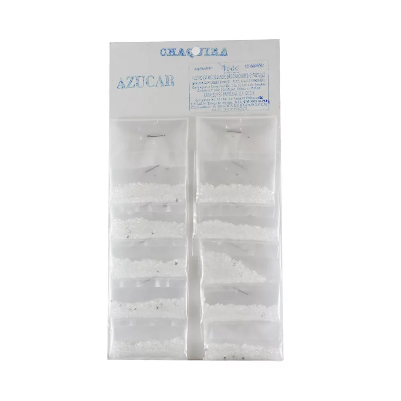 CHAQUIRA 5GRS C/10 AZUCAR