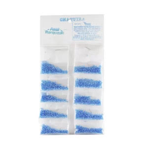 CHAQUIRA 5GRS C/10 AZUL TURQUESA